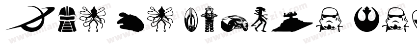 Sci Fi Bronze Regular字体转换